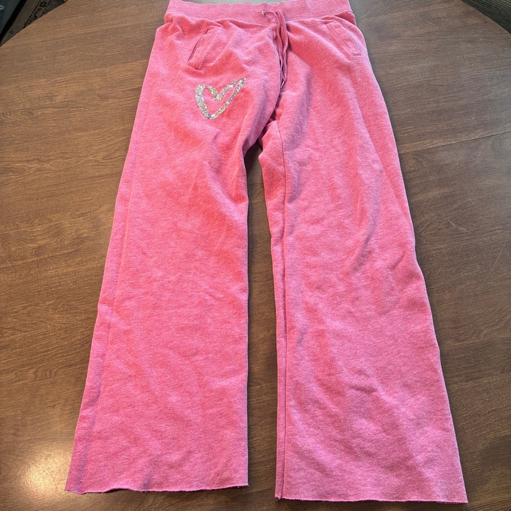 Victoria’s Secret Pink Pants Womens XS/28 Sequin Heart